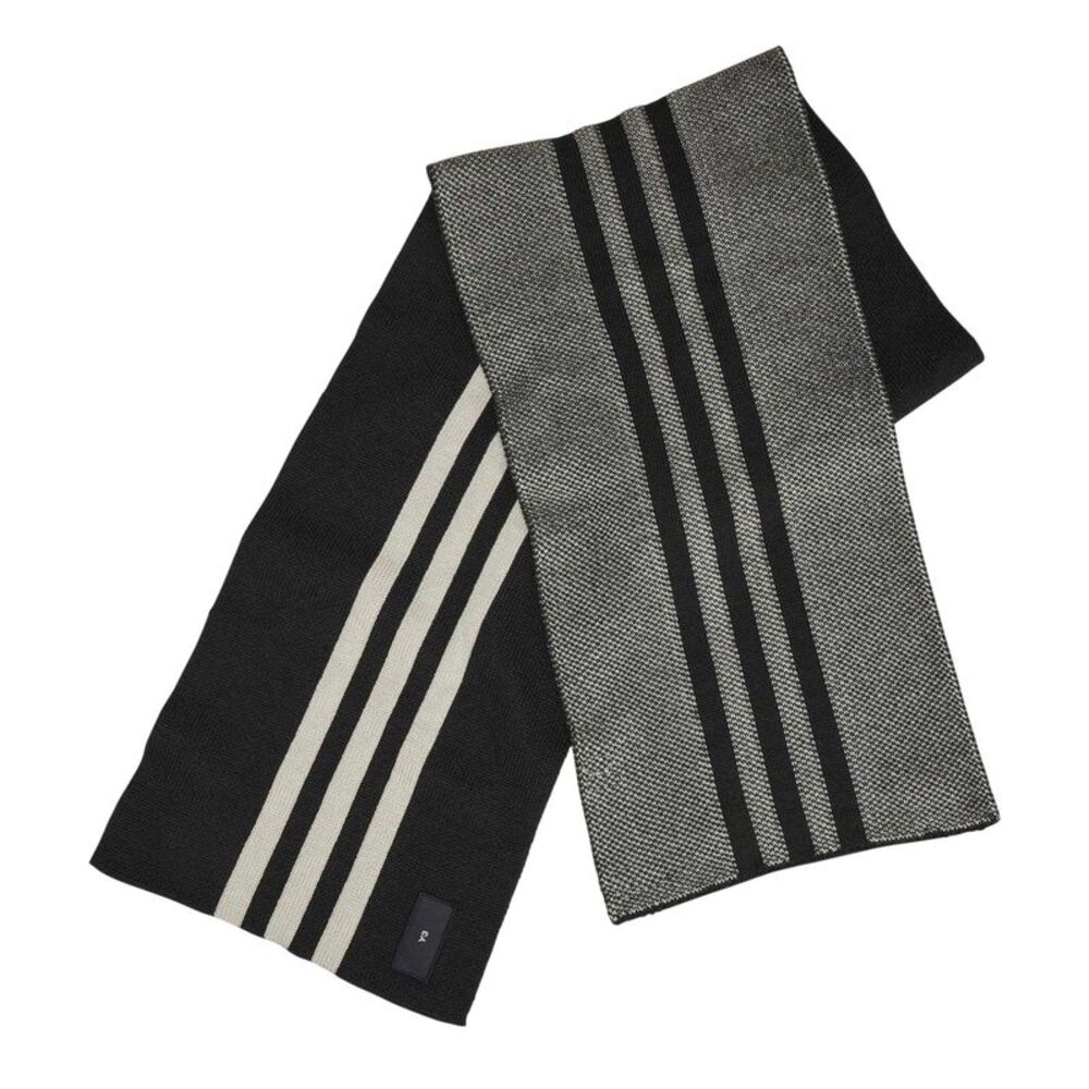 Y-3 Stripe Midweight Scarf / Black